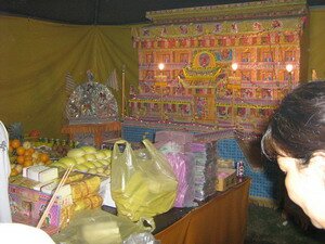 House Effigy or Kong Teik in Nine Emperor Gods Temple Butterworth