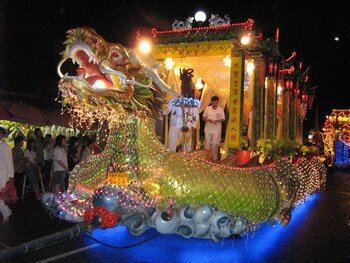 Street Floats during Nine Emperor Gods Festivals Penang Street Floats during Nine Emperor Gods Festivals Penang