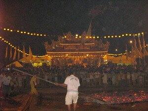 Fire Walking Pit in Nine Emperor Gods Festivals Penang Fire Walking Pit in Nine Emperor Gods Festivals Penang