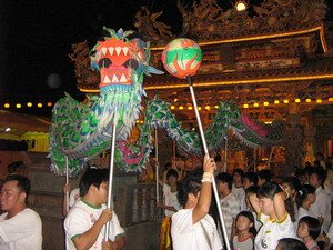 Dragon Dance Troupe in Tow Boo Kong Temple Butterworth Penang Dragon Dance Troupe in Tow Boo Kong Temple Butterworth Penang