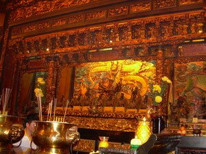 Ma Zu in Nine Emperor Gods Temple in Butterworth