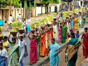 Mulaipuri festival in India Mulaipuri festival in India