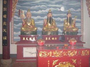 Three True One in Thnee Kong Thua Temple Hill Railway Penang Three True One in Thnee Kong Thua Temple Hill Railway Penang