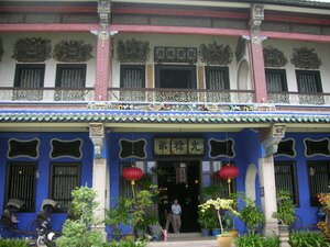 Splendid view of Cheong Fatt Tze Mansion in Penang