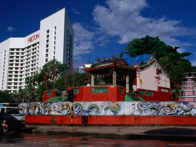 Tu Pek Kong Chinese Temple, Kuching, Sarawak, Malaysia