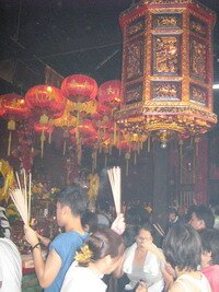 130 years old lantern in one thousand two hundred steps temple Penang 130 years old lantern in one thousand two hundred steps temple Penang