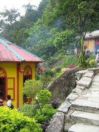 Talisman Shrine at one thousand two hundred steps temple penang Talisman Shrine at one thousand two hundred steps temple penang