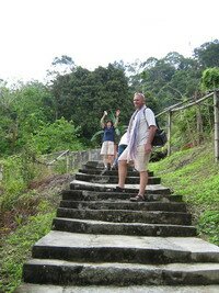 steps in one thousand two hundred steps temple Penang steps in one thousand two hundred steps temple Penang