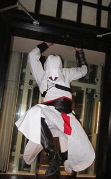 An assassin making his move An assassin making his move
