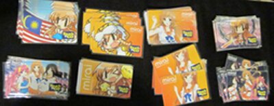 Mirai Touch 'n Go Cards