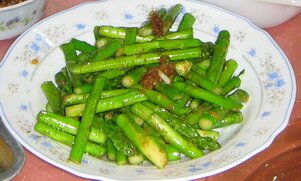 Garlic Asparagus Garlic Asparagus