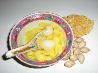 Gingko Nuts Tea, Penang dessert Gingko Nuts Tea, Penang desser