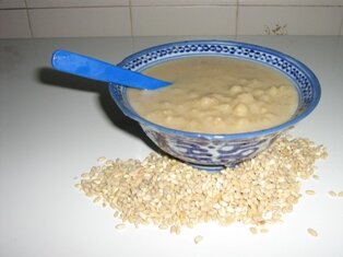 Sweet Wheat Porridge or Gandum