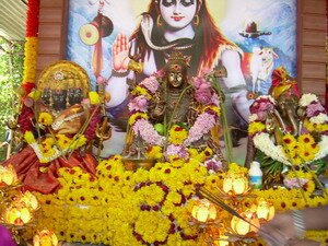 Dieties of Lord Shiva Brahma Ganesha on thaipusam penang Dieties of Lord Shiva Brahma Ganesha on thaipusam penang