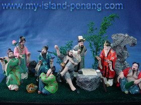 Photos Dough Sculptures of 8 Immortals Photos Dough Sculptures of 8 Immortals