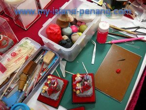A tool box for Dough figure Sculpturing in Penang A tool box for Dough figure Sculpturing in Penang
