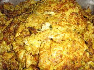 Scramble Chai Poh Egg Scramble Chai Poh Egg