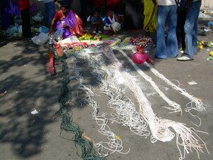 skewers hooks and rope for skewering Thaipusam Penang skewers hooks and rope for skewering Thaipusam Penang