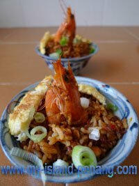 Cooking Sambal Fried Rice in Penang Homecooking School Sambal Fried Rice