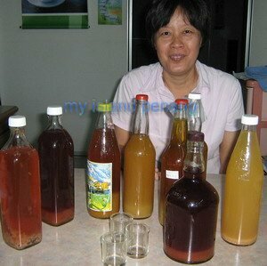 Mrs Lim, Penang maker of Fruit Enzymes Mrs Lim, Penang maker of Fruit Enzyme