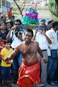 Indian Ponggal Dancing in High Chaparral in Penang Indian Ponggal Dancing in High Chaparral in Penang