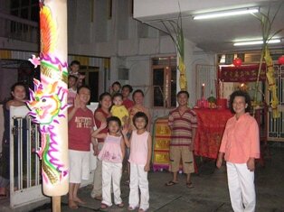 Aunty Lian family Aunty Lian family