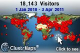 Locations of visitors to this page
