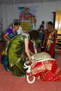 Blessing from the bride's mother in traditional Wedding Blessing from the bride's mother in traditional Wedding