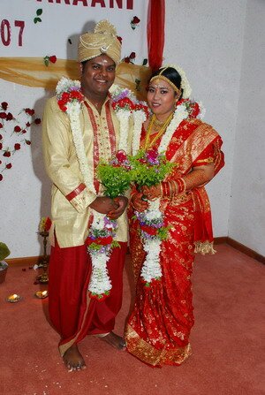 Indian Wedding The Indian Maharaja and his bride in Sungai Petani 