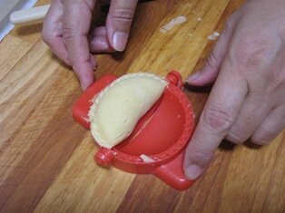 Jam Puff shape using cutter