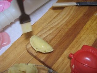 Glacing the Jam Puffs