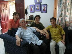 Liang and Maria with Lim Bian Yam