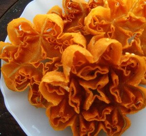 Malaysian Cookies: Kuih Loyang Achi Muruku or Kuih Loyang