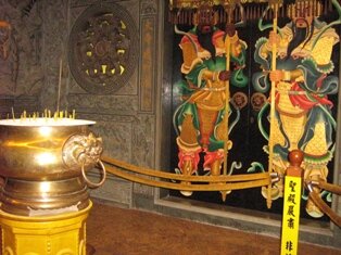 Door God or Mui Sin Raja Uda Temple Penang Door God or Mui Sin Raja Uda Temple Penang