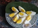 nasi lemak hard boiled egg