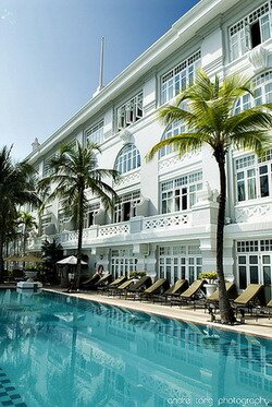 Hotel E & O swimming pool Hotel Eastern & Oriental swimming pool