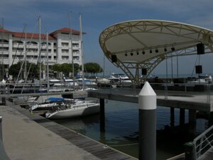 The marina The marina