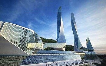 Two iconic Towers of Penang Global City Centre Two iconic Towers of Penang Global City Centre