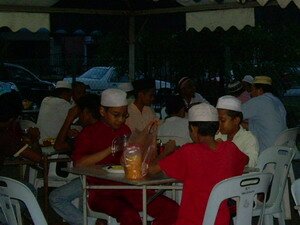 Breaking Fast in Penang Community Mosque Breaking Fast in Penang Community Mosque