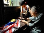 Sam Lim grandma preparing for a great day in Penang