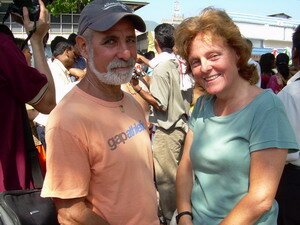 Peter and Sharon in Thaipusam Penang Peter and Sharon in Thaipusam Penang