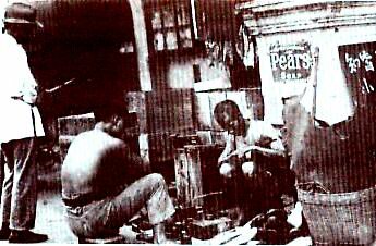Chinese Cobbler in 1876 Malaya Chinese Cobbler in 1876 Malaya