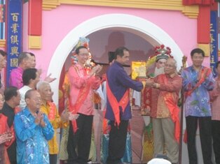 Auspicious 7th day opening in Khoo Kongsi Penang Auspicious 7th day opening in Khoo Kongsi Penang