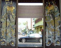 Door Diety in Tao Chiew Association Penang Door Diety in Tao Chiew Association Penang