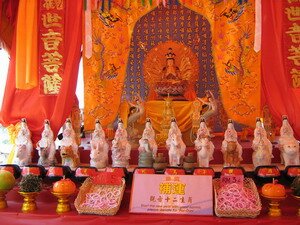 Mazu in Kek Lok Si Temple Penang