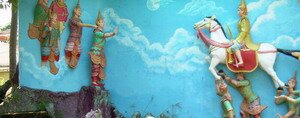 Buddha in Dhammikarama Burmese Temple Penang Buddha in Dhammikarama Burmese Temple Penang