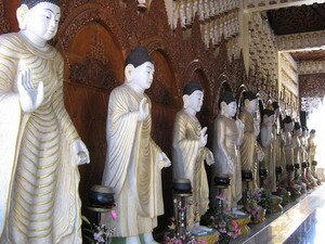 Thousand Statues in Penang Dhammikarama Temple Thousand Statues in Penang Dhammikarama Temple