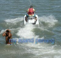 Jet ski at Batu Ferringhi Beach