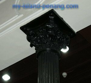 Original Doric and Ionic Columns in High Court 