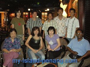 Cousin Leong in Penang for holiday
